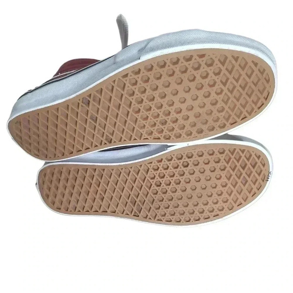 Vans SK8-Hi Skate Unisex Red Shoes - Picture 5 of 5